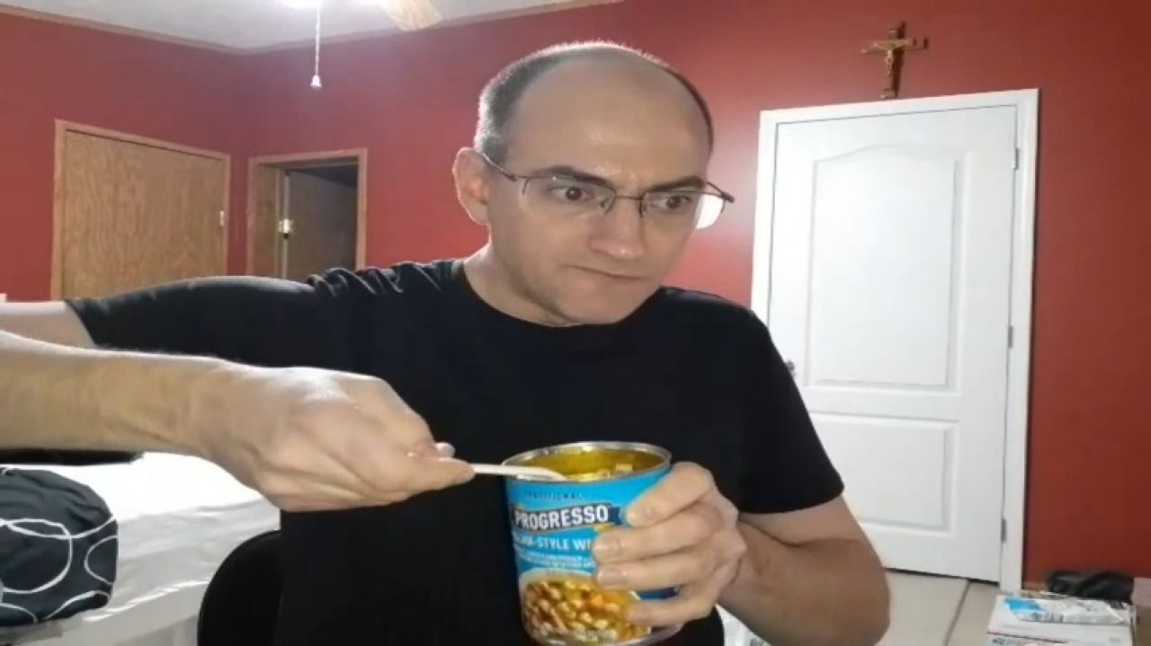 Eating a Can of Soup Late March 2025