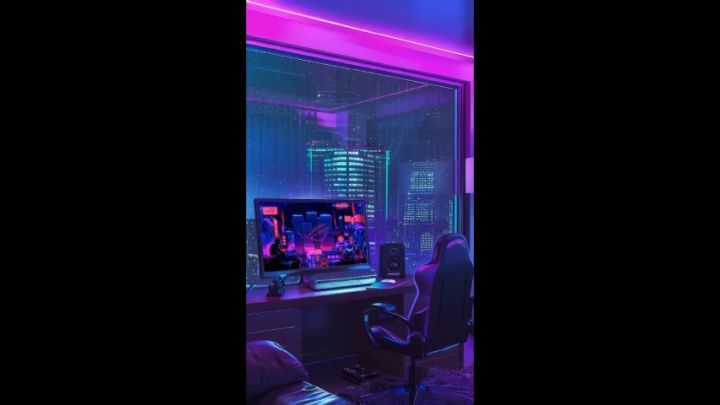 Rainy Night Lo-Fi - Soft Gamer Glow