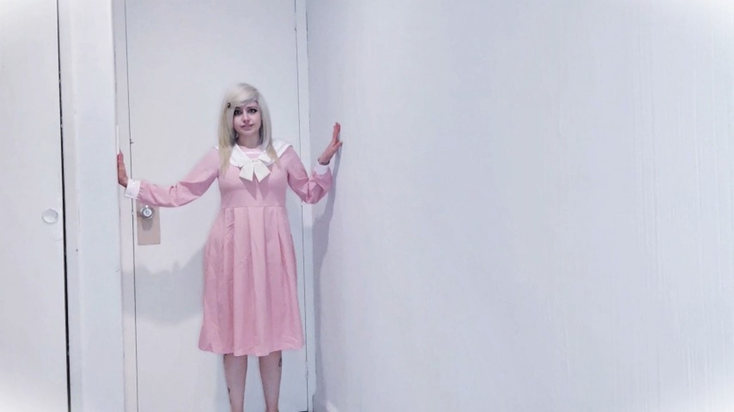My genuine reaction using japanese dress