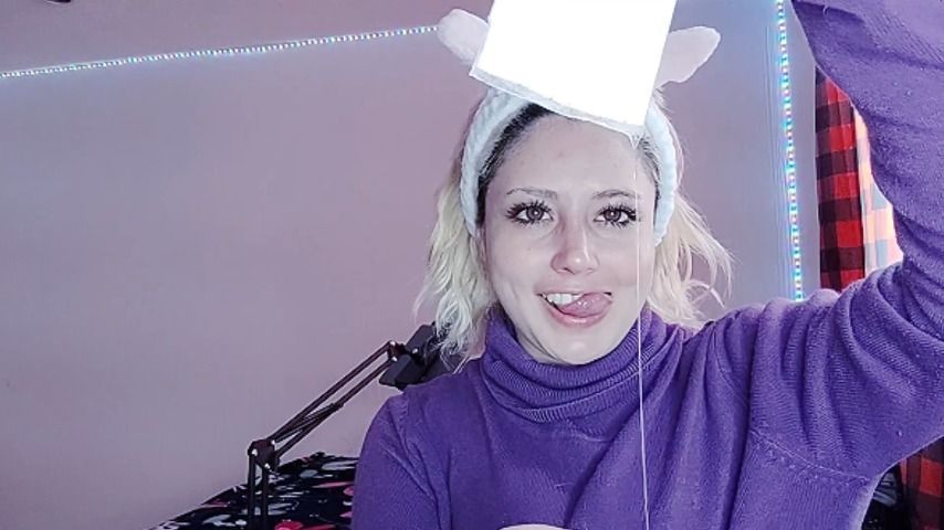 my bunny ears headband + mask