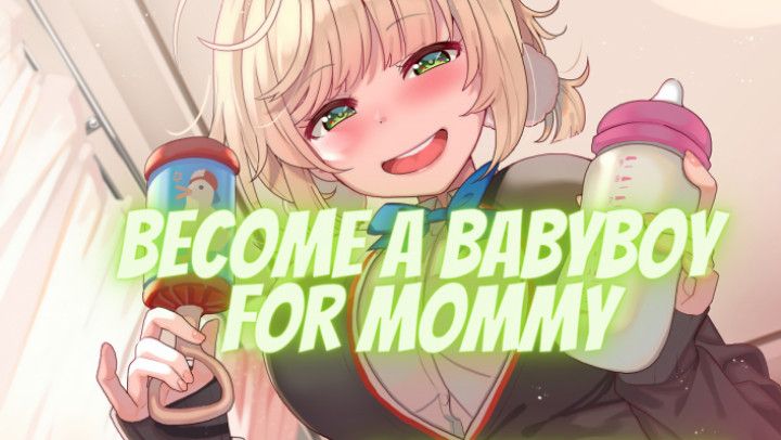 Become A Babyboy For step-Mommy AUDIO ASMR