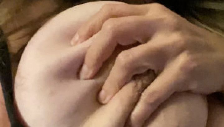 Step-Mommy Manipulates and Plays with Huge Tits