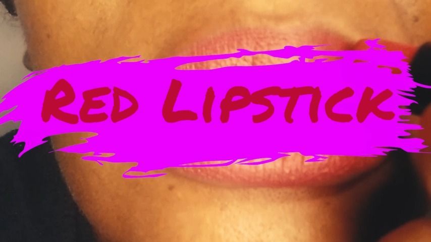 Lipstick Fetish: Red