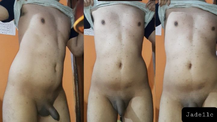 Horny young guy trying to seduce you