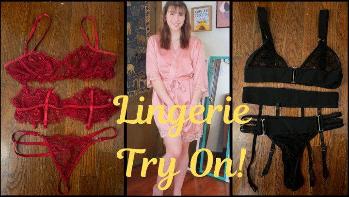 Try On Lingerie With Me