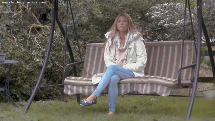 Natalia Forrest is in the garden and needs to pee