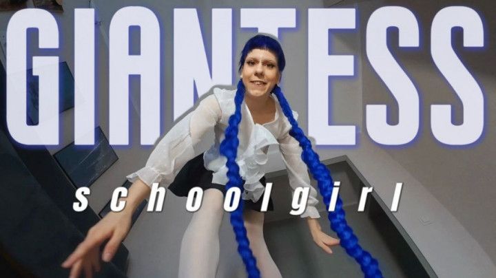 Giant student's playing with you at recess