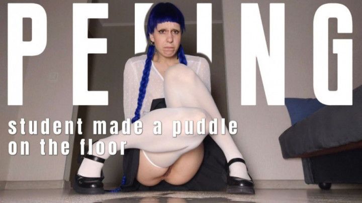 Oops! I peed right on the floor