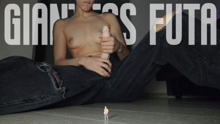 Giantess futa's flooding you with her cum