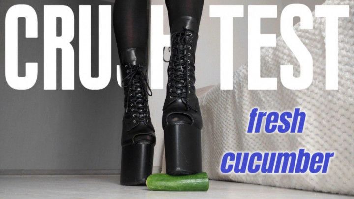 Fresh cucumber crush