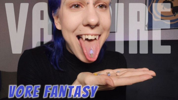 Vampire &amp; 7 humans: vore fantasy