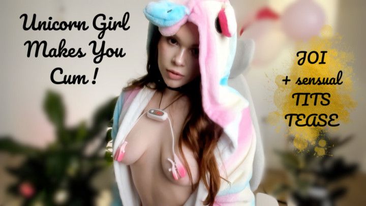 Unicorn Girl Makes You Cum JOI
