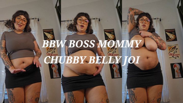 BBW Chubby Belly Boss step-Mommy JOI