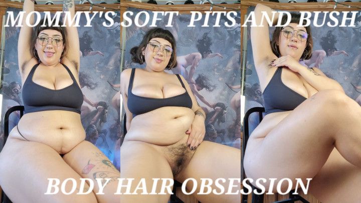 Hairy Armpits and Bush Body Hair Obsession BBW