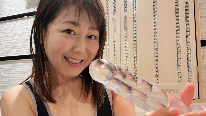 MILF with a dildo
