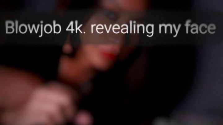 blowjob revealing my face, custom video