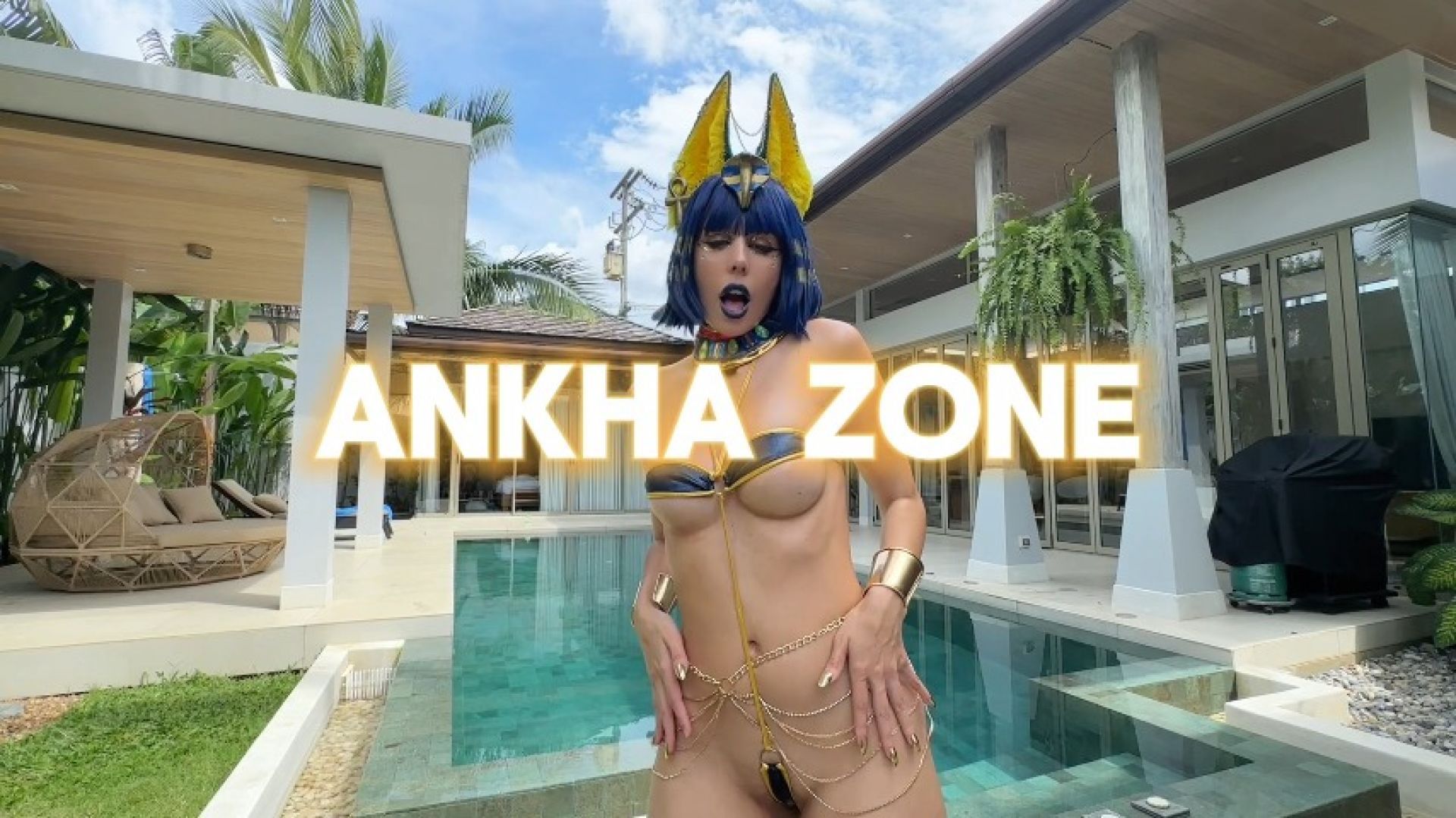 ANKHA GETS YOUR CUM! FACIAL