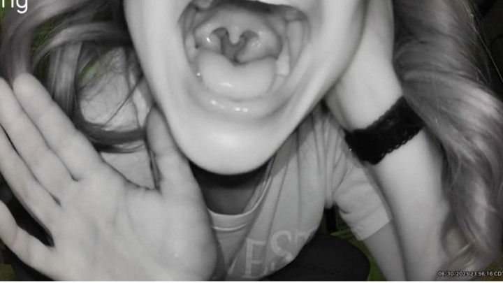 Giantess Finds You in Security Camera