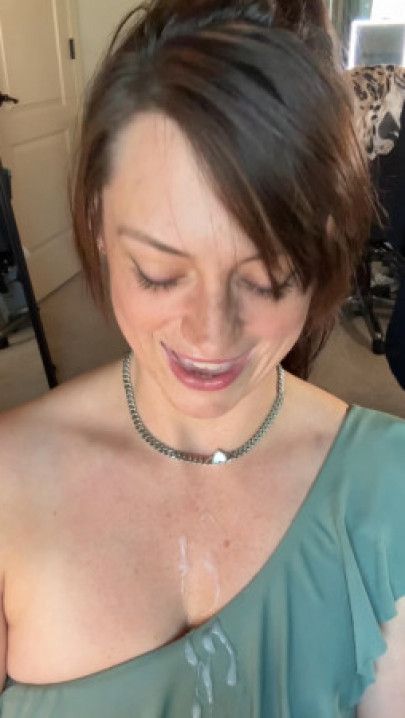 Caught Trying on Swimsuits - he leaves his mark on one