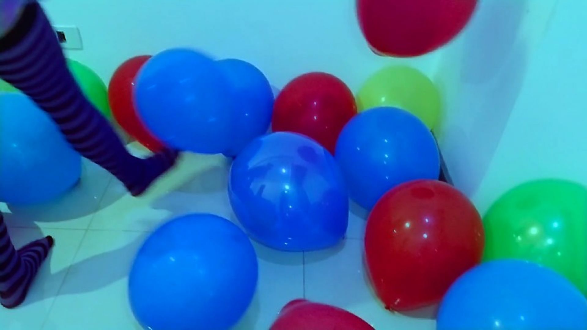 Party with balloons