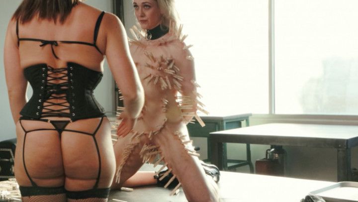 Pleasure &amp; Pain Doll with Sophia Burns and Charlee Chaste