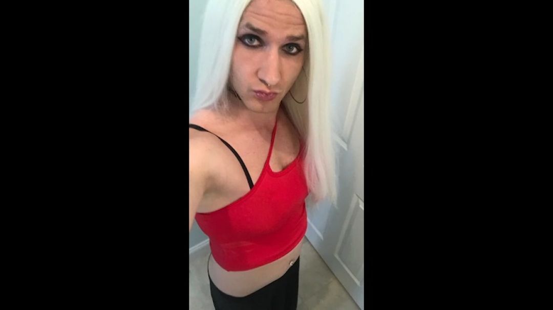 First Time Guy Dressed as a Girl