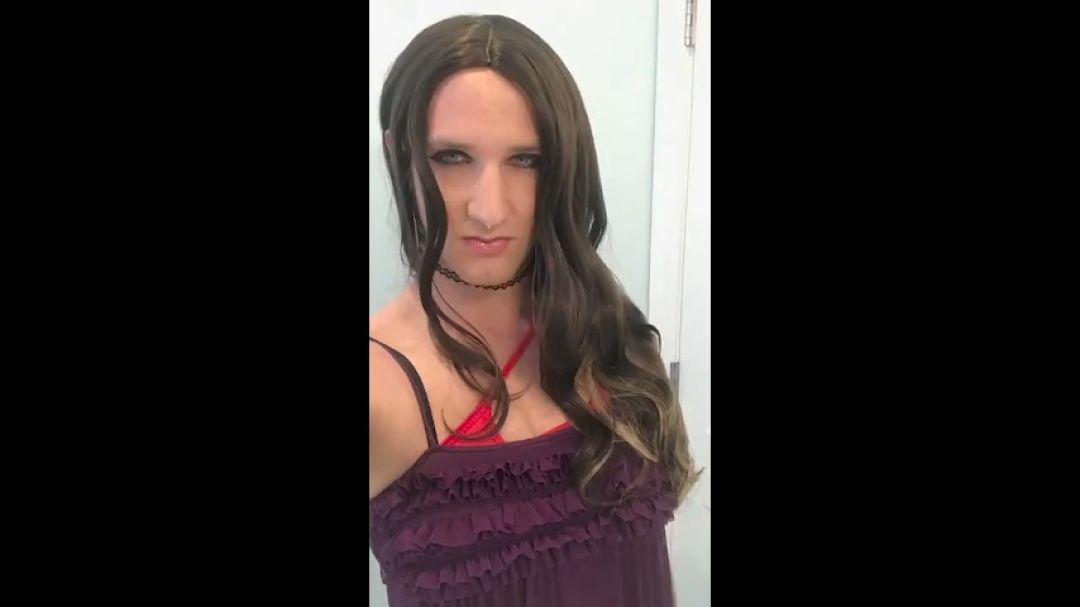 First Time Dressed as a Girl