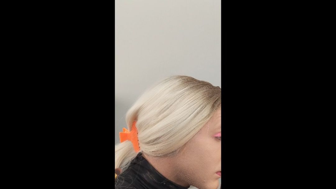 Crossdresser Doing Eyeshadow