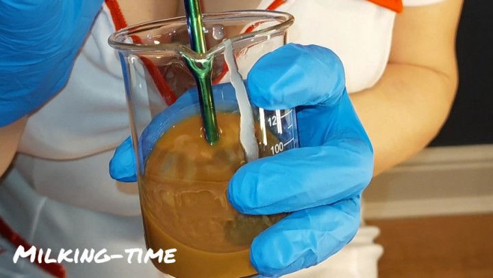 Slut Nurse Swallows His Sperm Sample