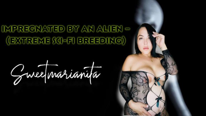 Impregnated by an Alien  38 Weeks Preggo Belly Worship