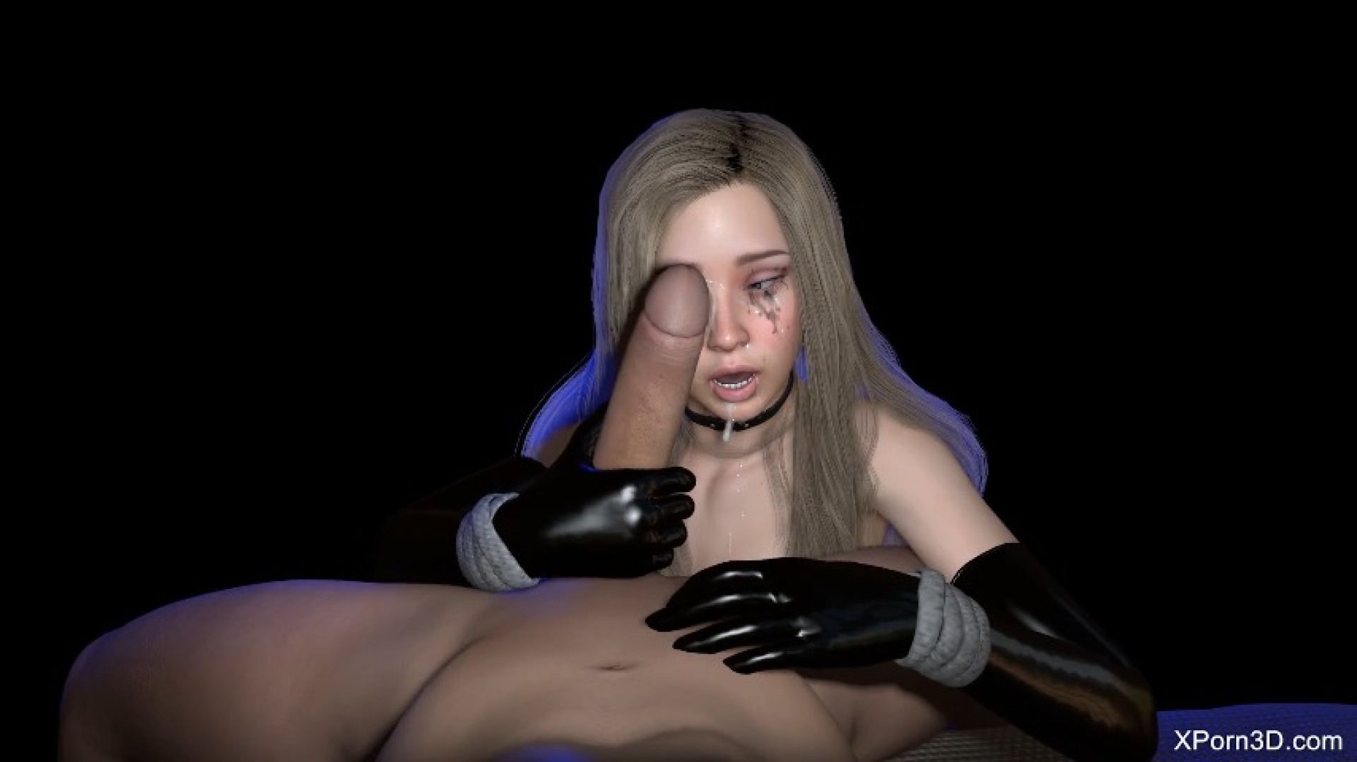 Busty Blonde Babe Point of View Handjob - Eye Contact Facial