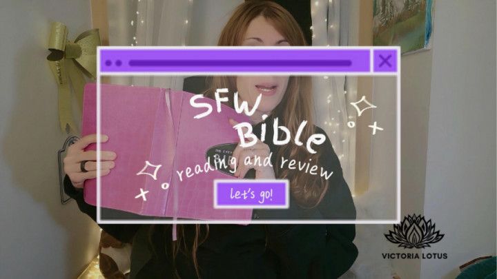 Holy Bible SFW Mini Series Part 10