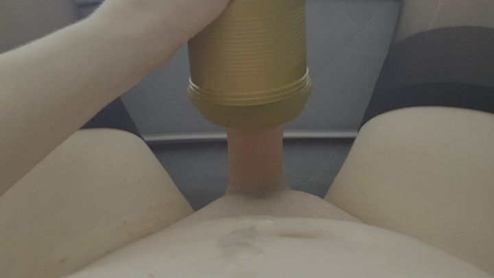 Fleshlight Belly Cumshot Handsfree POV