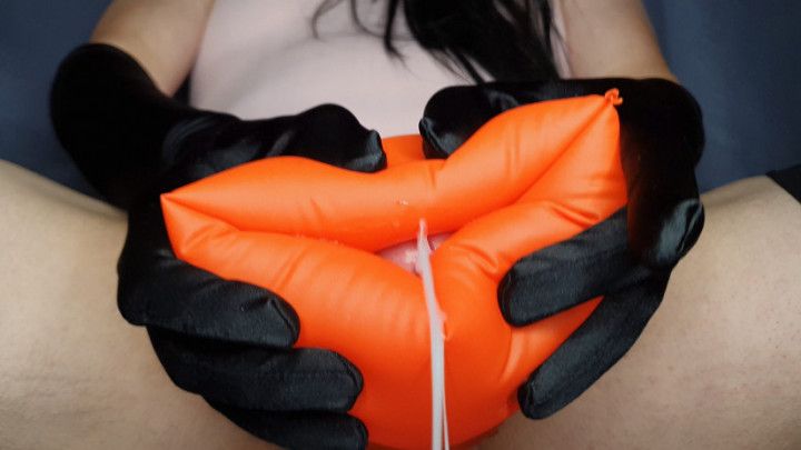Inflatable Sex Toy &amp; Hot Cumshot