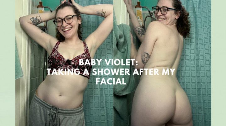 Taking a Shower After My Facial