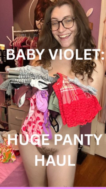 BIG Panty Haul