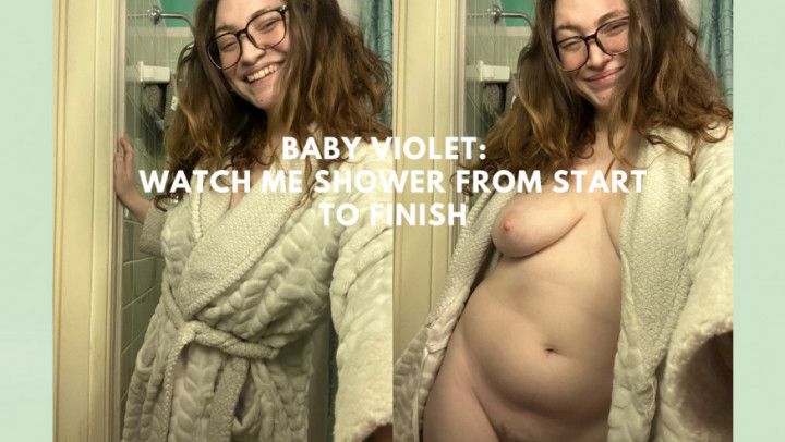 Watch Me Shower from Start to Finish