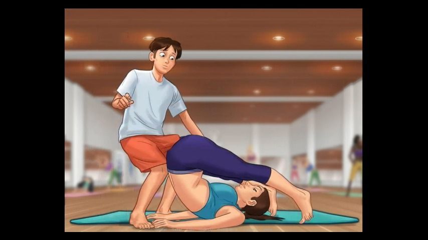 Summertime Saga 18 - Yoga classes