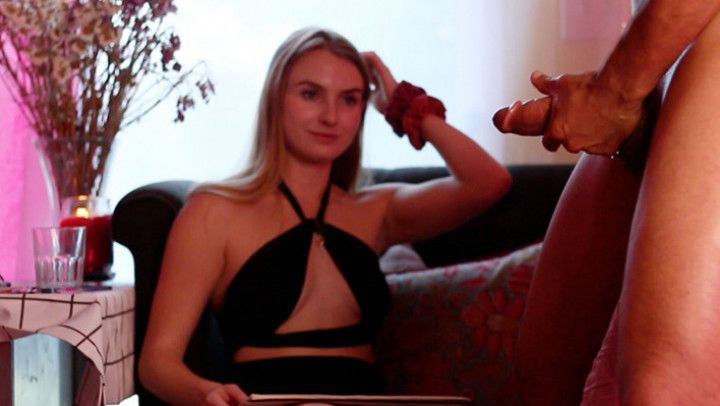 Teen Hannah Draws a Black Cock