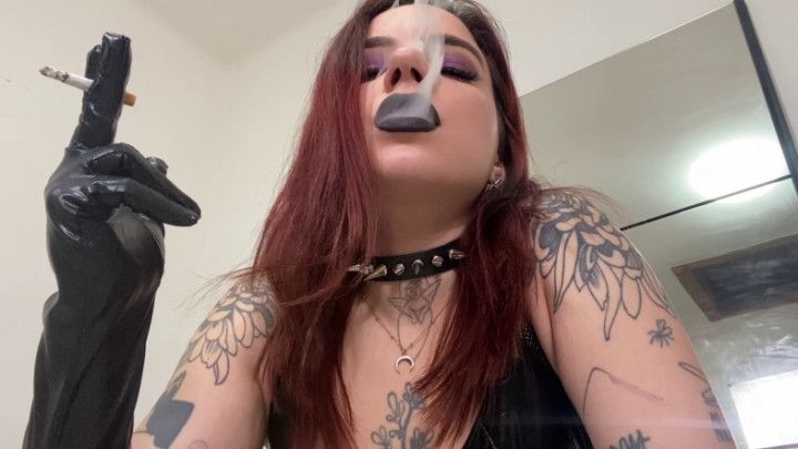 Black Lipstick. Smoking Compilation