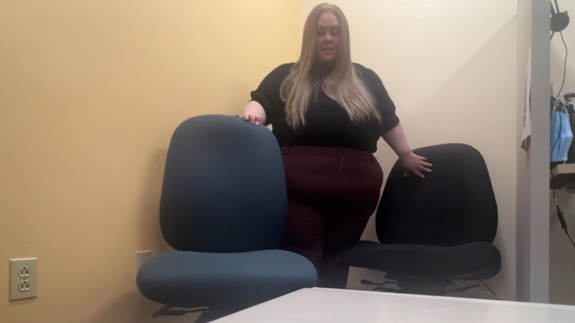 SSBBW Office Chair Chronicles At Work