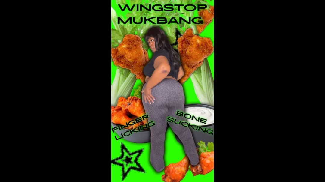 Wingstop Mukbang with Curvy Texas Goddess