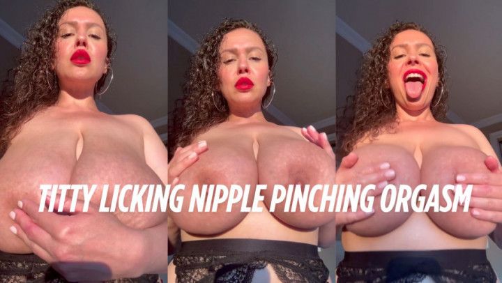 Titty Licking Nipple Pinching Orgasm Cum Countdown