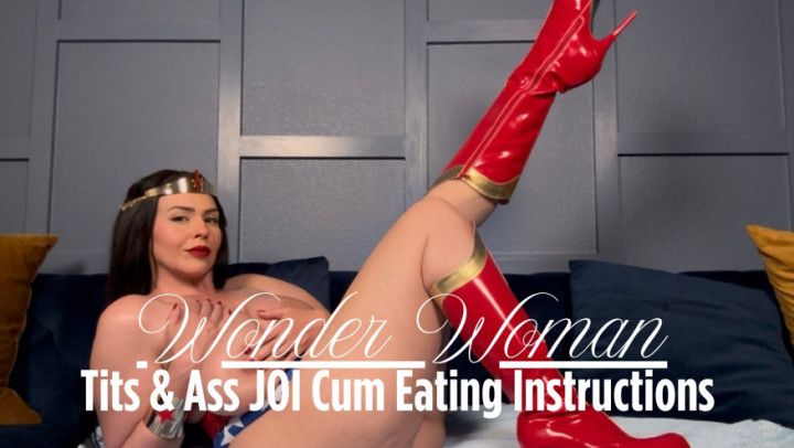 Cum Eating Instructions Wonder Woman JOI