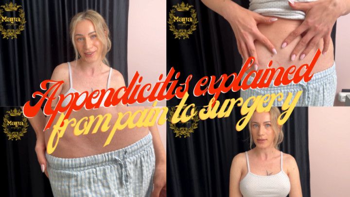 APPENDICITIS EXPLAINED: FROM PAIN TO SURGERY