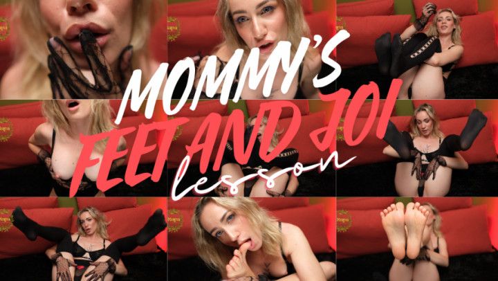 step-MOMMY'S FEET AND JOI LESSON