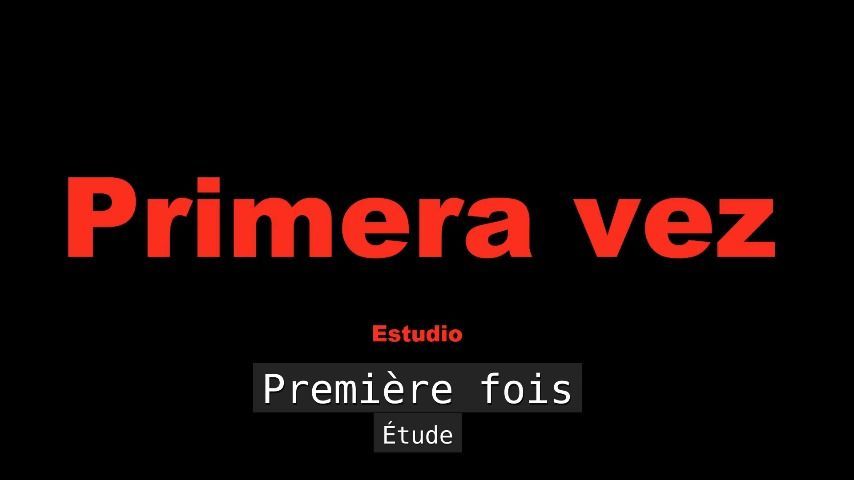 Premiere fois Etude Soustitres francais
