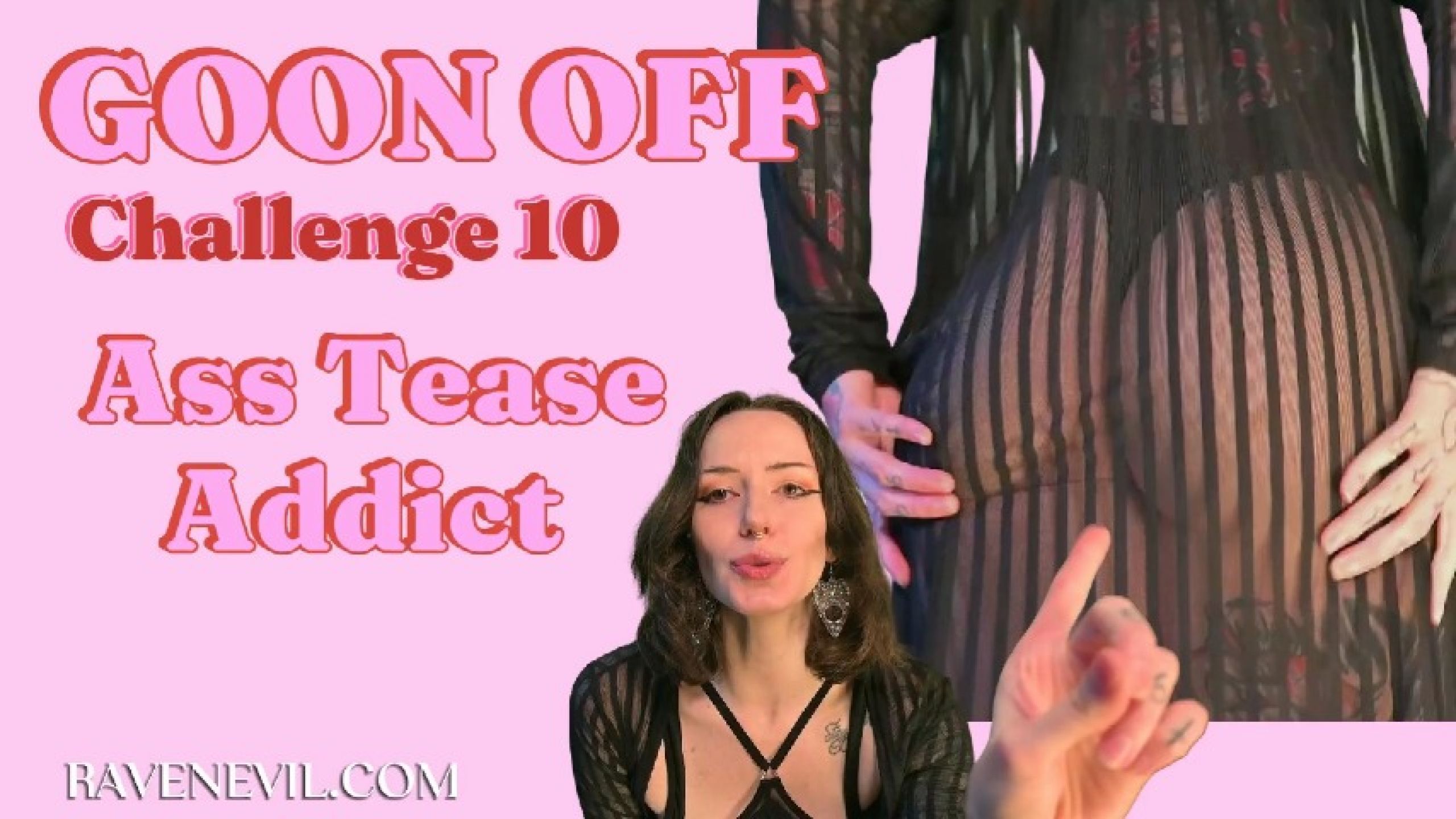 Ass Tease Addict - Goon Off Challenge 10