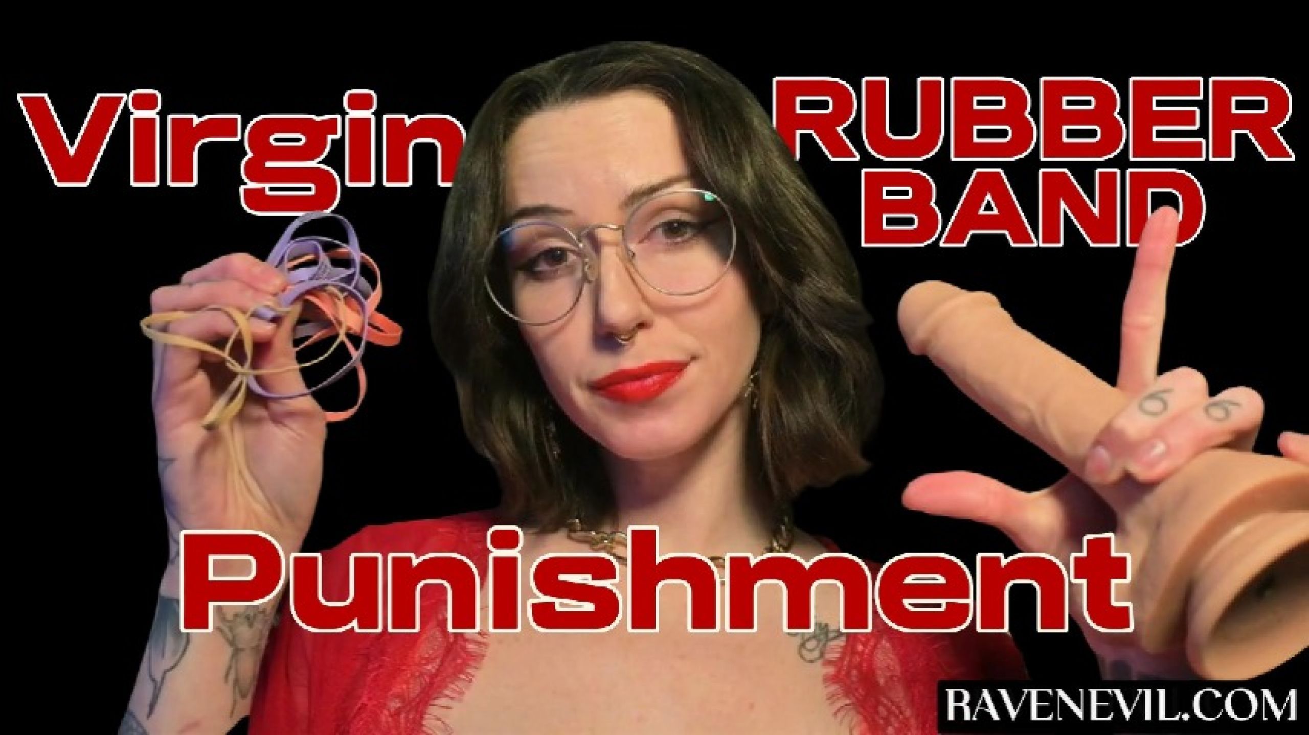 Virgin Rubber Band Punishment