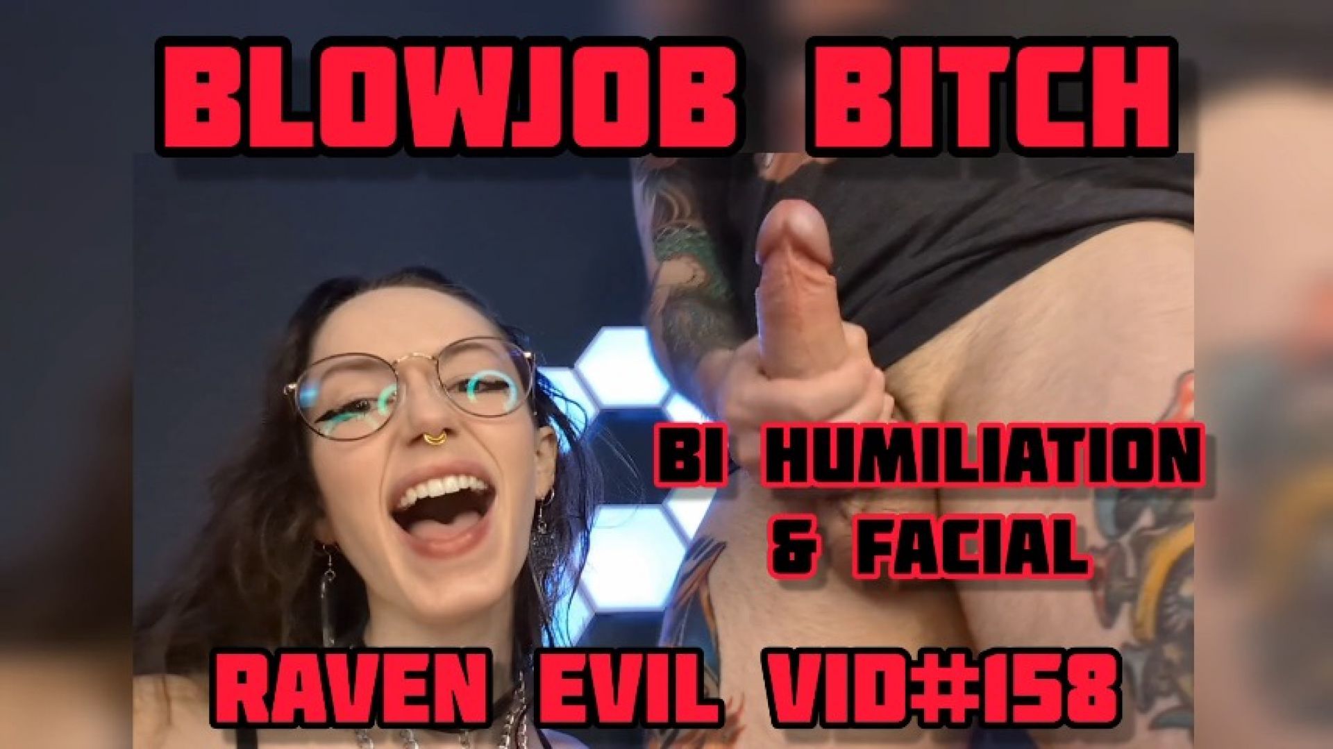 Blowjob Bitch - Bi Humiliation and Facial